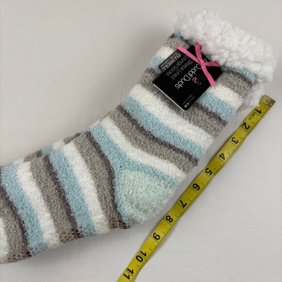 Cuddl Duds Lounge Socks Women's Size 4-10 Non-Skid Sherpa Lined - Picture 6 of 6